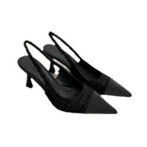 รองเท้าส้นเตารีดแฟชั่นผู้หญิงทรงหัวแหลม สไตล์ฝรั่งเศส ดีไซน์หรูหรา เซ็กซี่ ทันสมัย ปี 2026 สำหรับสาวรูปร่างสูงเพรียว น้ำหนักเบา แบบสวมพื้นหนา - Product Image 5