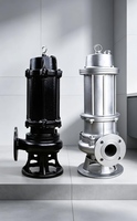 220V Edelstahl-Tauchpumpe 5PS für Keller-Abwassertank, Hausgebrauch, OEM, automatischer Zerkleinerer, Bewässerung, Hochdruck