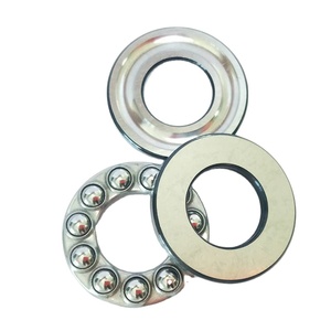 Size 10*26*11mm 51200 China Wholesale 51100/51106/51204/F6-12 51411 51207 Thrust Ball Bearing Single Row for Machinery