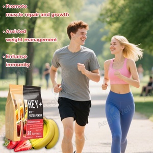 Aeglewell OEM Proteine del Siero di Latte per lo Sviluppo Muscolare BCAA Pre-Allenamento Tutto-in-Uno Gusto Vaniglia Polvere Proteica per Aumento Massa - Product Image 6