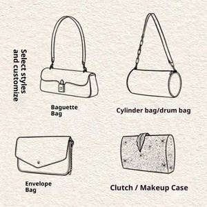 Sac à main en PU pour femme avec fermeture éclair, imperméable, capacité 20-35L - Sac bandoulière couleur unie, production OEM avec logo personnalisé - Product Image 3