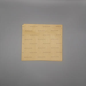 Feuilles de papier imperméables et résistantes à la graisse avec impression de logo personnalisé, revêtement PE, pour l'emballage des sandwichs, des hamburgers et des aliments - Product Image 6