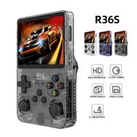 Lecteur vidéo portable rétro R36S Console de jeu 64 Go Mini Pocket