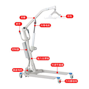 Bonja Electric Transfer Machine Floor Standing With Adjustable Base For Elderly And <b>Disabled</b> Home Use - Product Image 1