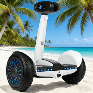<span class=keywords><strong>Hoverboard</strong></span> XP Ride Blanc et Noir avec Roues LED Lumineuses, Trottinette Équilibrée Automatiquement, Poignée, 2 Modes, Électrique, pour Enfants et Adultes - Product Image 6