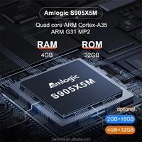 TV Box Android 14 con Soporte para IPTV, Amlogic S905X5M Quad Core, 4K Streaming, 2GB RAM, 16GB, WiFi 6, Control por Voz, Fabricante OEM ODM