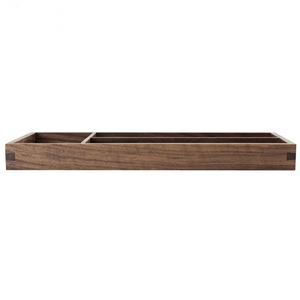 Japanese Style Wooden Tray Rectangle 33cm Minimalist Design <b>Coffee</b> <b>Table</b> Decorative Tray <b>Pine</b> Material - Product Image 3