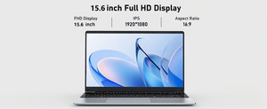 15.6" Business Laptop With Long Battery Life N5095 8GB RAM 256GB SSD Expandable to <b>2TB</b> Portable 11 N5095 Laptop - Product Image 2