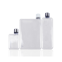 Impression de logo personnalisé, bloc-notes plat en plastique, bouteille de jus pour cadeau promotionnel