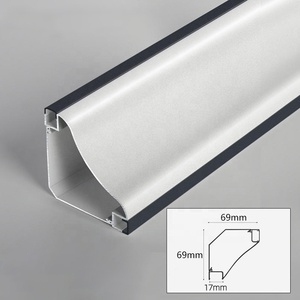 Trần Sáng Top Góc Bên Trong Góc Trần Tường Rửa Thạch Cao Dòng Miễn Phí Khe Cắm Bề Mặt Gắn Dòng LED Nhôm Hồ Sơ - Product Image 1