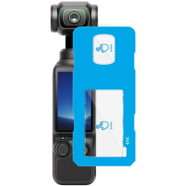 Tempered Glass Film with Camera Lens Film, Self-positioning Version for DJI Osmo Pocket 4