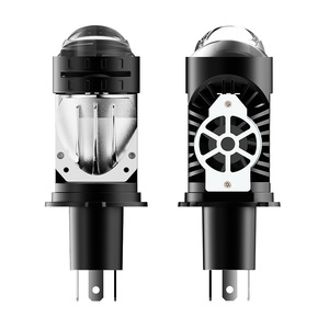 Proyector Led H4 Mini Lente Plug and Play de 100W con Luces Altas y Bajas Tricolor para Coche y Motocicleta - Product Image 5