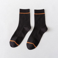 Chaussettes en bambou personnalisées pour hommes, motif classique, tube long, très douces, antibactériennes, jetables, de haute qualité, pour affaires et loisirs