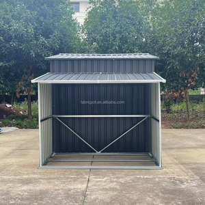 Abri de jardin en métal facile à assembler pour <span class=keywords><strong>garage</strong></span> ou <span class=keywords><strong>maison</strong></span> à vélos - Product Image 4