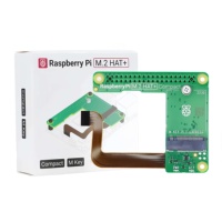 Adaptateur Raspberry Pi M.2 HAT+ NVMe SSD PCIe vers carte d'extension M.2 M Key, versions standard et compactes pour Pi 5 2230 2242