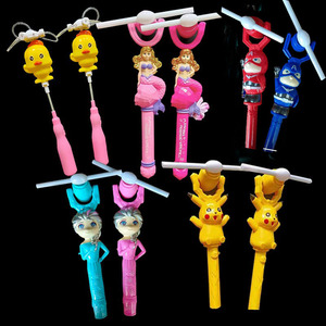 Ánh sáng lên cối xay gió ít màu vàng vịt công chúa cá heo gấu trúc đầy màu sắc vật liệu nhựa âm nhạc Đồ chơi chân - Product Image 4