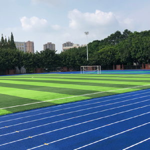 400m tiêu chuẩn đầy đủ PU tổng hợp chạy theo dõi bán đúc sẵn vật liệu thể thao thể thao sân vận động Asher thương hiệu 13mm độ dày - Product Image 4