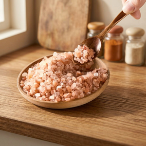 Sal de Roca Comestible Natural Rosa Claro del Himalaya, Granos Refinados, Ideal para Cocinar y como Sal de Mesa, Sal Fina Rosa Oscura del Himalaya - Product Image 1