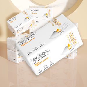 घर के उपयोग के लिए बच्चे और परिवार के लिए 3-प्लाई ऊतक पेपर नैपकिन पूरे बॉक्स घरेलू शौचालय पेपर - Product Image 5