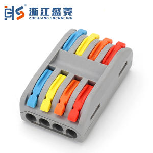 Соединитель кабельный промышленный универсальный CZLS-224, 4-полюсный, винтовое соединение, быстрый, компактный, для быстрой проводки, 32А, 20-8 - Product Image 6