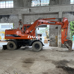 Gebruikte Wielgraafmachine <span class=keywords><strong>Doosan</strong></span> Dh150w-7 Dh150 W Dh140 W Goede Staat <span class=keywords><strong>Doosan</strong></span> Dx130 Dx150 Dx215 Dx225 Gebruikte Graafmachine Te Koop - Product Image 3