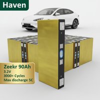 Batterie Zeekr 3.2V 90Ah LiFePO4 de qualité supérieure (Grade A) - Cellule prismatique au phosphate de fer et de lithium pour véhicules électriques, caravanes, camping-cars et systèmes solaires