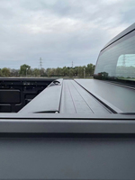 Couverture de benne de camionnette rétractable manuelle en aluminium, imperméable, pour Ford Ranger F150 Nissan Navara