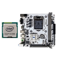 Motherboard B85-ITX Baru CPU Memori 120G/240G SSD Kit LGA1150 I3-4130 I5-4590 I7-4790 E3-1230V3 DDR3 RAM SATA 16GB Desktop untuk PC