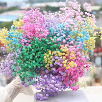 Flores Secas Naturales al por Mayor de Fábrica, Ramo de Gypsophila Preservada, para Bodas, Día de la Madre, Navidad, 400g