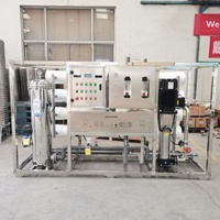 Usine industrielle d'osmose inverse de 8 tonnes/heure pour le traitement de l'eau brute et la production d'eau pure