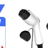 Chargeur EV portable, câble de charge GBT 16A 3500W, pistolet de charge sans mise à la terre pour véhicules à énergie nouvelle