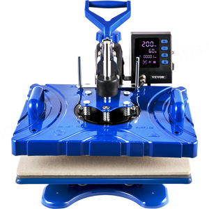 Azul 10 en 1 Transferencia automática de prensa de calor Flexible 10 en 1 Equipo de máquina - Product Image 1