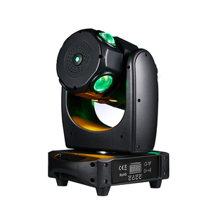 Luces de Discoteca, Cabezal Móvil de 2 Cabezas con Haz Láser de 150W, Luz con Efecto Estroboscópico Láser 4 en 1, Control DMX512/Sonido, 540° Pan/Tilt, 18 Canales - Product Image 2