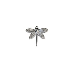 Breloques libellule et papillon en cristal et strass, micro-incrustation, pendentif insecte, kit d'accessoires de bijoux unisexe pour usage quotidien - Product Image 5