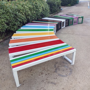<span class=keywords><strong>Banc</strong></span> d'extérieur professionnel en plastique <span class=keywords><strong>de</strong></span> style moderne en bois massif, bois <span class=keywords><strong>composite</strong></span>, métal, parc, <span class=keywords><strong>jardin</strong></span> et cour - Product Image 2