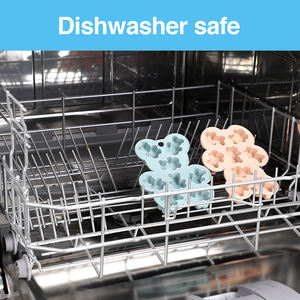 Moule à glaçons en silicone en forme d'ours en peluche pour boissons froides <span class=keywords><strong>au</strong></span> café, <span class=keywords><strong>au</strong></span> <span class=keywords><strong>lait</strong></span> et <span class=keywords><strong>au</strong></span> thé, moule à crème glacée - Product Image 5