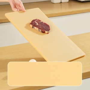 Customized <b>Kitchen</b> Countertop Design Transparent <b>Plastic</b> Cutting Board Meat Cutting Food Fruits & Vegetables - Product Image 1