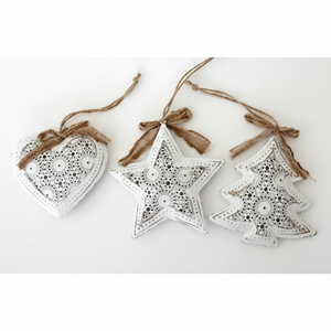 Arbre de Noël à Suspendre en Métal Moderne Ornement Décoratif pour Arbre de Vacances Accessoires Suspendus Festive Party Home Decor Collectible - Product Image 1