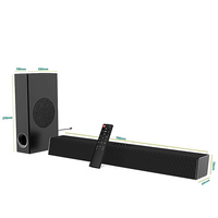 Speaker Desktop 50W 2.0 Channel BT 5.1 Dengan Pemutar DVD Surround 3D untuk Hiburan PC