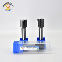 Fraise de nettoyage de surface pour routeur CNC Warrior's Bit en acier rapide, queue de 1/2 pouce, support OEM/ODM personnalisé