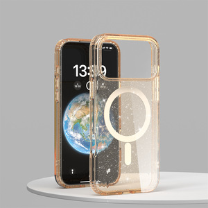 Nueva <span class=keywords><strong>Funda</strong></span> <span class=keywords><strong>Transparente</strong></span> Magnética con Diamantes Brillantes 2025 para <span class=keywords><strong>iPhone</strong></span> 17, 17 Air, Pro, 17 Pro Max, para <span class=keywords><strong>iPhone</strong></span> 16, 15, 14, 13, <span class=keywords><strong>12</strong></span>, 11 Pro - Product Image 5