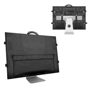 27 Inch Computer All In One Carrying Case Soft Nylon Black Travel Bag For Desktop Monitor - Product Image 5