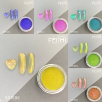 Poudre à ongles magnétique effet œil de chat, qualité cosmétique, paillettes brillantes, pigment de nail art premium, sûr et longue durée, vente en gros