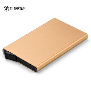 TILONSTAR TWM110, tarjetero de regalo de bolsillo ultrafino de aluminio a la moda, tarjetero emergente con bloqueo RFID - Product Image 3