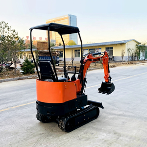 Mini excavadora de una tonelada NT10, mini excavadora agrícola con certificación CE, mini excavadora compacta en venta - Product Image 1