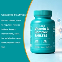 Complexe multivitaminé B en marque blanche (B1, B2, B6, B12, Niacine, Acide folique, Acide pantothénique, Biotine) – Soutient l'énergie, améliore la peau et les cheveux