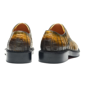 Oferta de Oficina: Zapatos Oxford de Piel Genuina de Alta Calidad para Hombre, con Punta Cuadrada, Antideslizantes, con Masaje y Desodorización, Última Moda - Product Image 3