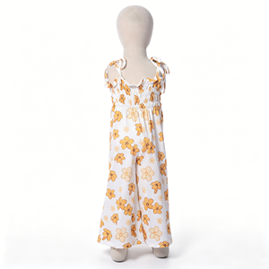 A26-13 Venta Directa de Fábrica, Personalizado OEM-ODM, Mono con Estampado Hawaiano y Cuello Redondo para Bebés, Mono Estampado para Niños Pequeños - Product Image 4