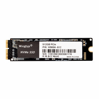 Bon marché 512 Go 1 To 2 To PCIe SSD NVMe Disque dur pour Apple Macbook Pro Retina 13 "A1502, 15" A1398 Air A1369 A1465 A1466