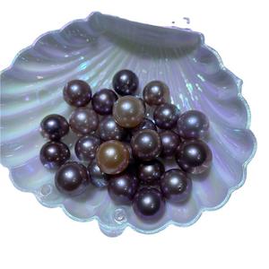 Perles d'eau douce Edison Semir Jewelry 10-12 mm, cercle parfait, micro défauts, couleurs mélangées, perles en vrac et pour la création de bijoux - Product Image 5